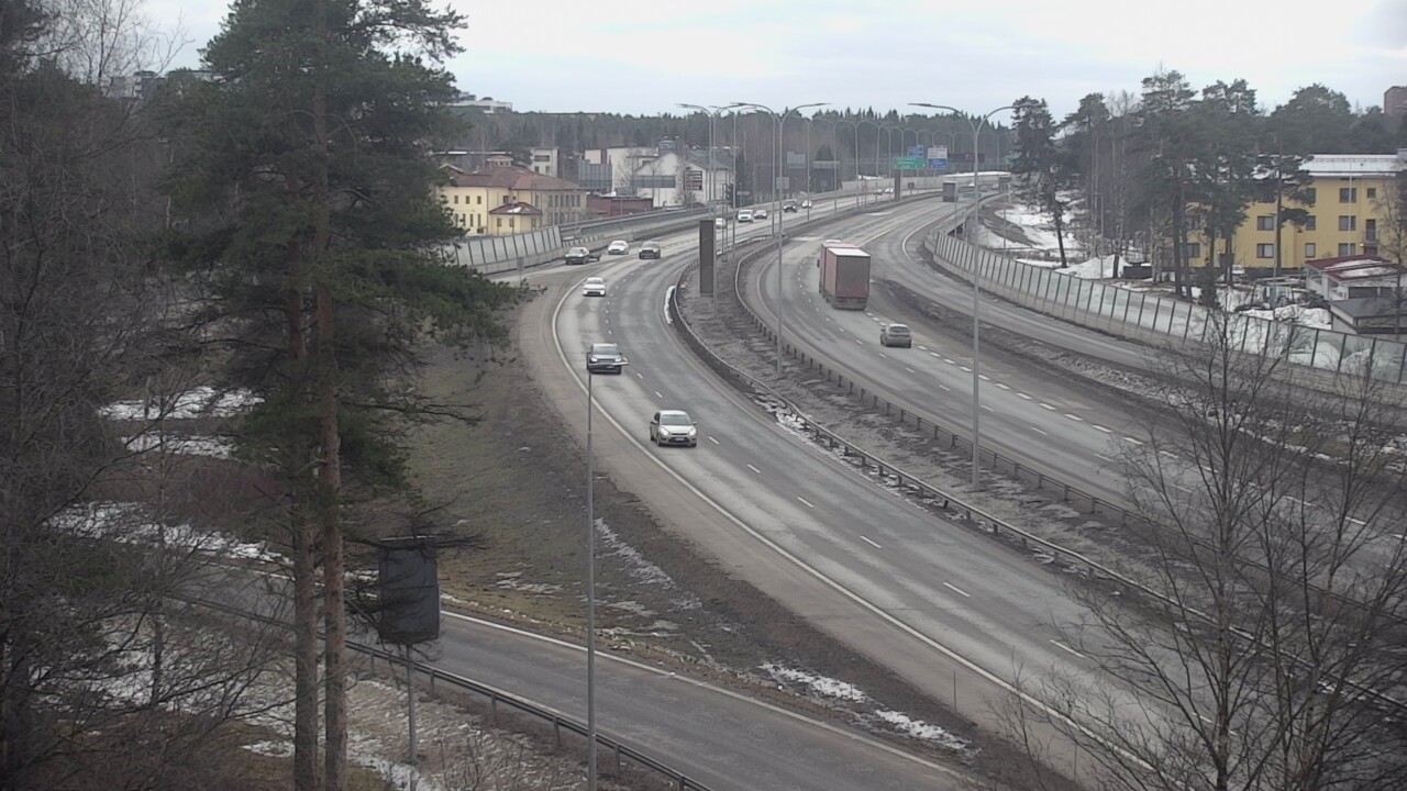 Weather Camera Image Väg 4 Uleåborg, Laanila, Oulu, Pohjois-Pohjanmaa