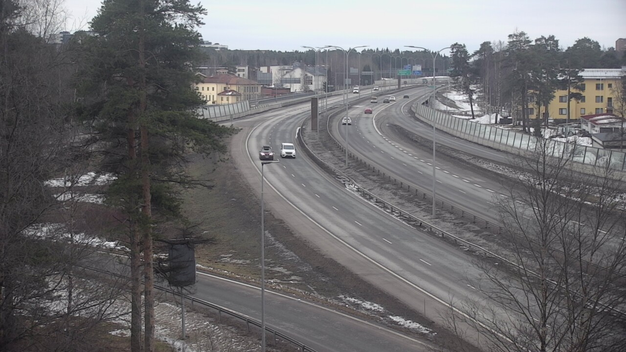 Weather Camera Image Väg 4 Uleåborg, Laanila, Oulu, Pohjois-Pohjanmaa