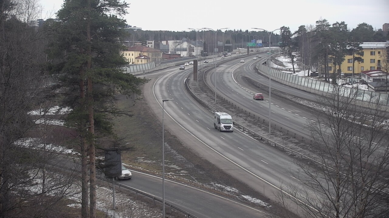 Weather Camera Image Väg 4 Uleåborg, Laanila, Oulu, Pohjois-Pohjanmaa