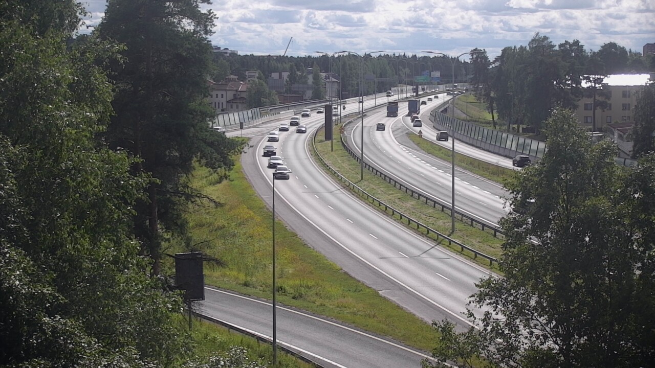 Weather Camera Image Väg 4 Uleåborg, Laanila, Oulu, Pohjois-Pohjanmaa