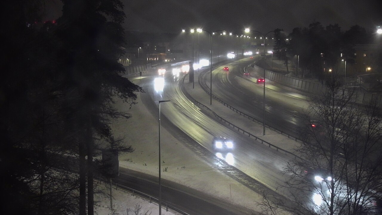 Weather Camera Image Väg 4 Uleåborg, Laanila, Oulu, Pohjois-Pohjanmaa