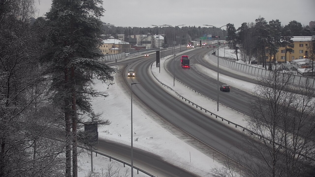 Weather Camera Image Väg 4 Uleåborg, Laanila, Oulu, Pohjois-Pohjanmaa