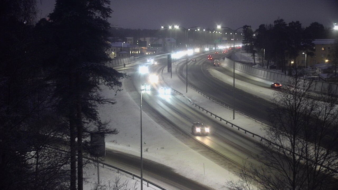 Weather Camera Image Väg 4 Uleåborg, Laanila, Oulu, Pohjois-Pohjanmaa