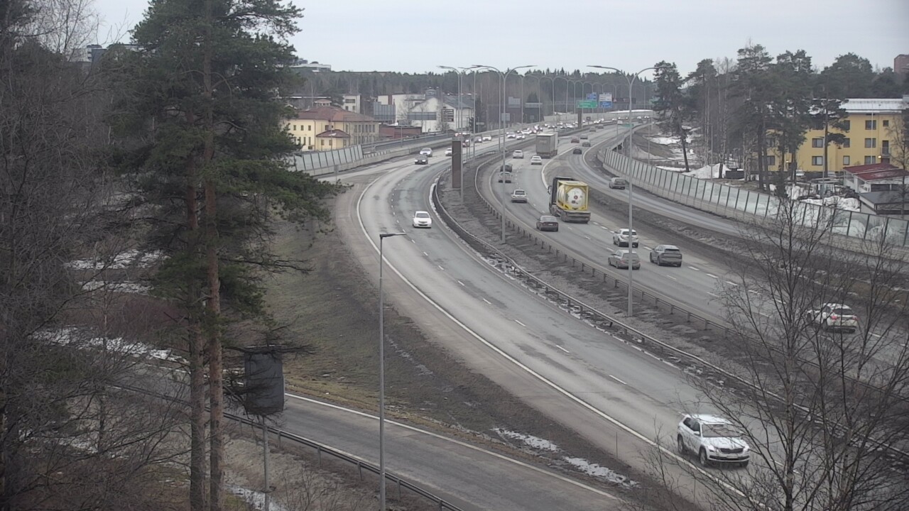 Weather Camera Image Road 4 Oulu, Laanila, Oulu, Pohjois-Pohjanmaa