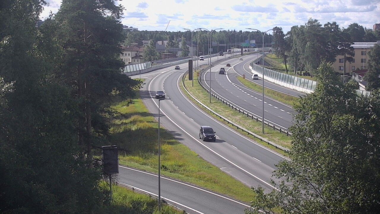 Weather Camera Image Väg 4 Uleåborg, Laanila, Oulu, Pohjois-Pohjanmaa