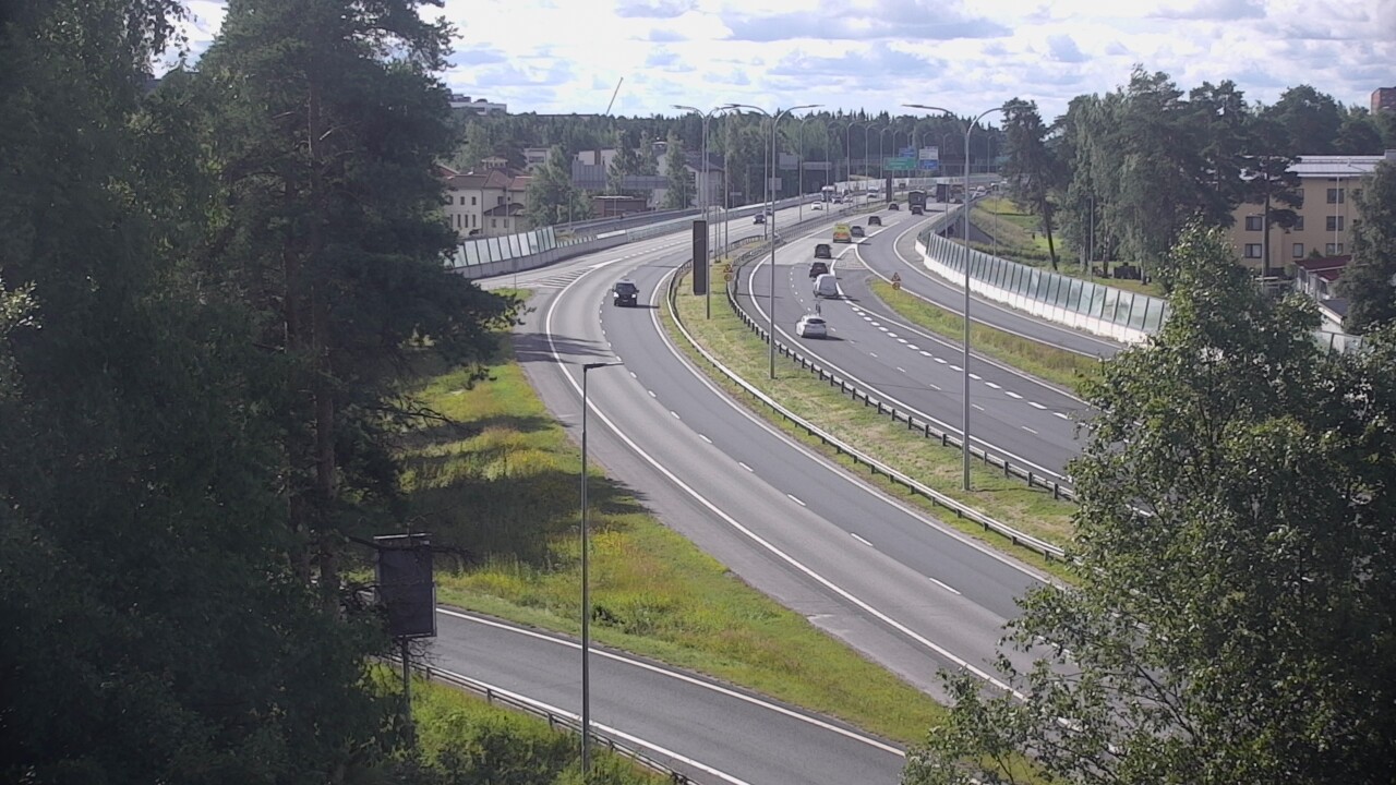 Weather Camera Image Väg 4 Uleåborg, Laanila, Oulu, Pohjois-Pohjanmaa
