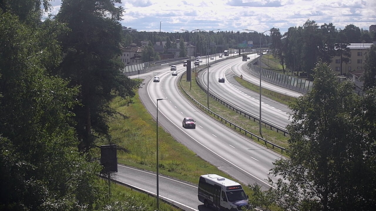 Weather Camera Image Väg 4 Uleåborg, Laanila, Oulu, Pohjois-Pohjanmaa