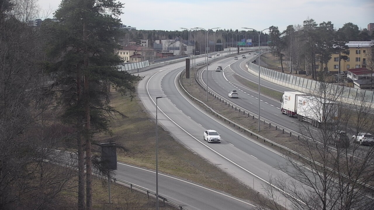 Weather Camera Image Road 4 Oulu, Laanila, Oulu, Pohjois-Pohjanmaa