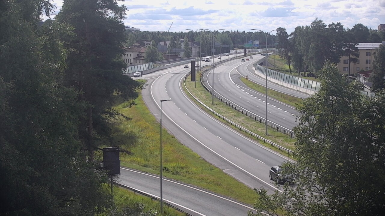 Weather Camera Image Väg 4 Uleåborg, Laanila, Oulu, Pohjois-Pohjanmaa