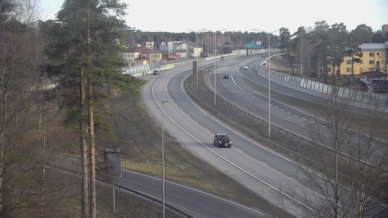 Weather Camera Image Road 4 Oulu, Laanila, Oulu, Pohjois-Pohjanmaa