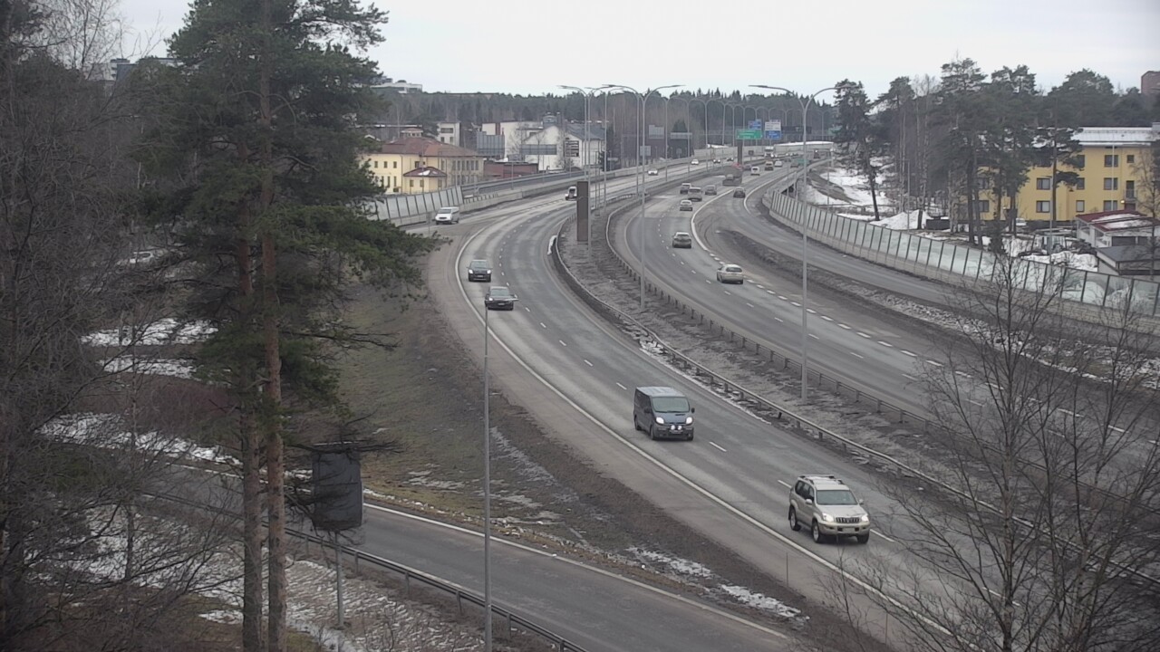 Weather Camera Image Väg 4 Uleåborg, Laanila, Oulu, Pohjois-Pohjanmaa