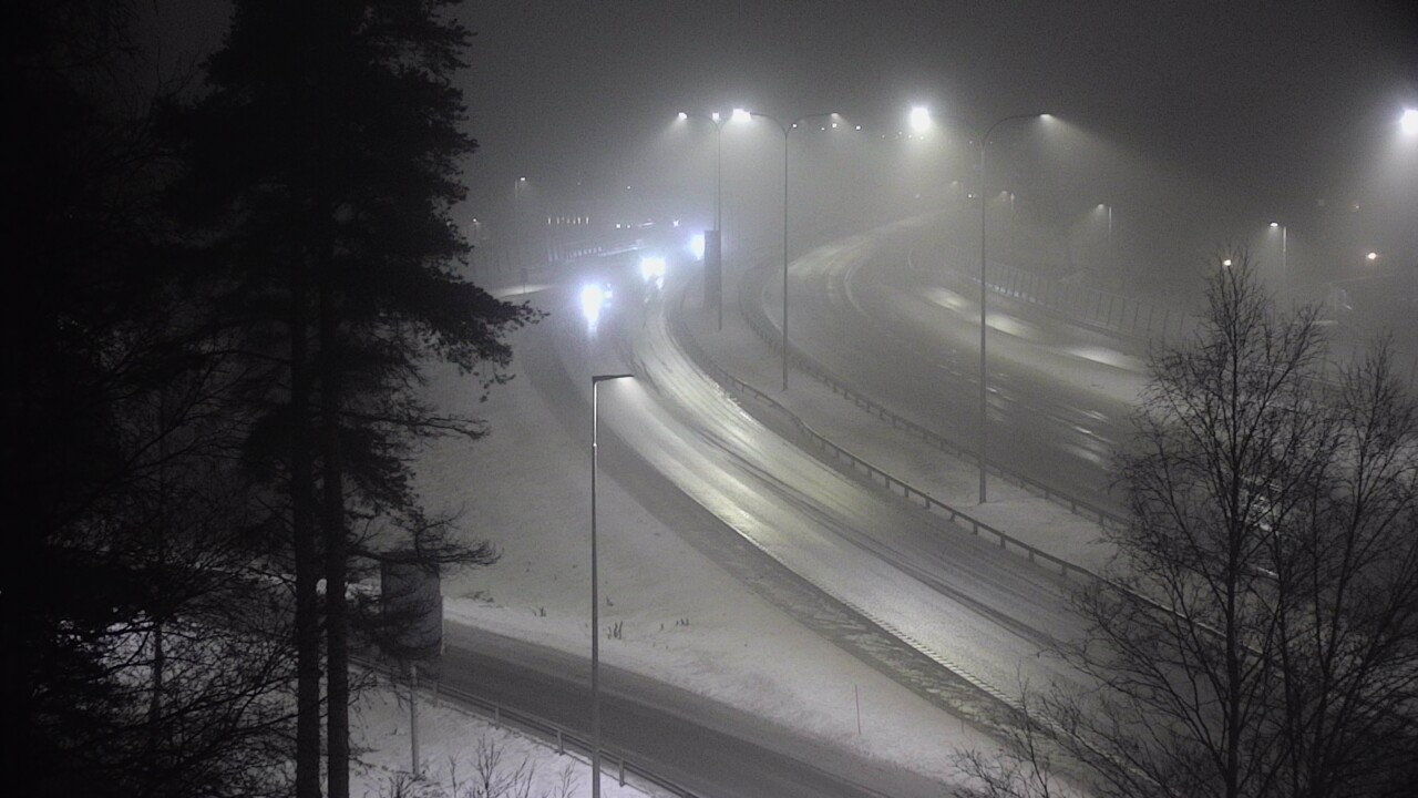 Weather Camera Image Väg 4 Uleåborg, Laanila, Oulu, Pohjois-Pohjanmaa