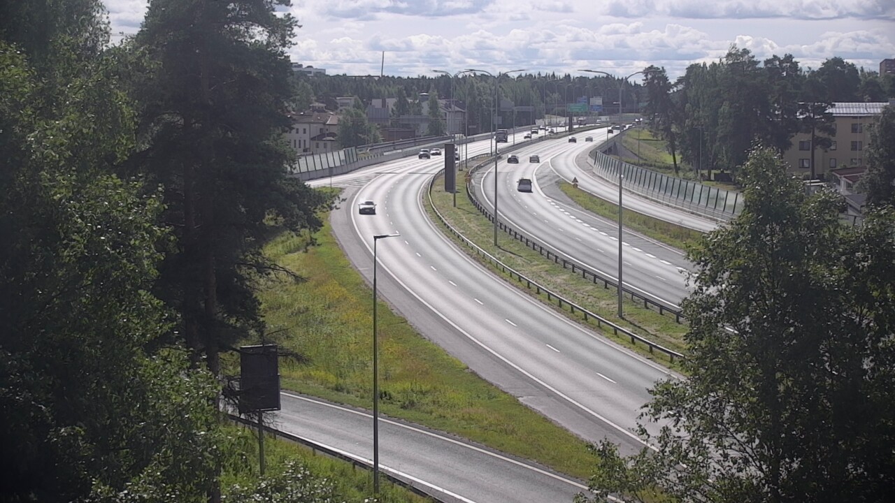Weather Camera Image Väg 4 Uleåborg, Laanila, Oulu, Pohjois-Pohjanmaa