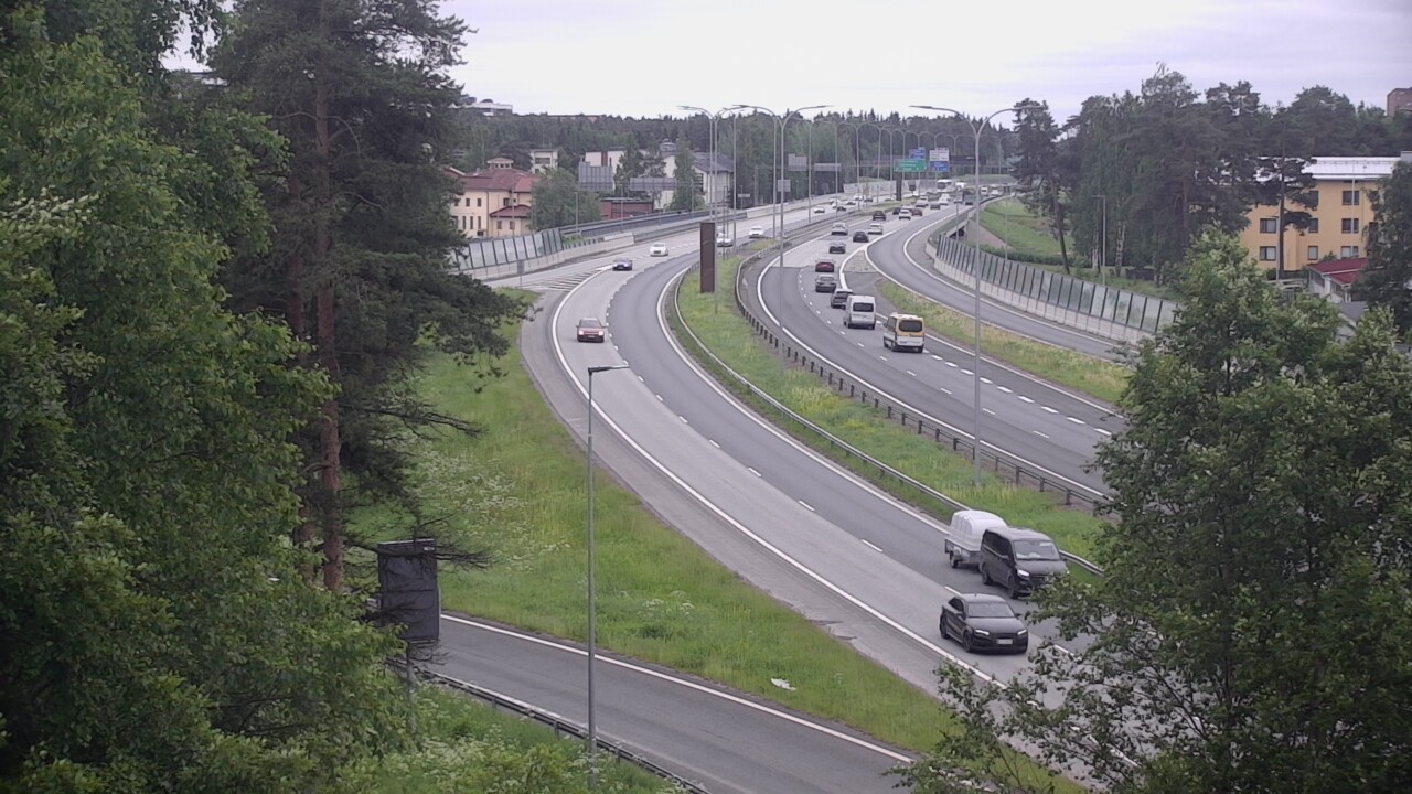 Weather Camera Image Väg 4 Uleåborg, Laanila, Oulu, Pohjois-Pohjanmaa