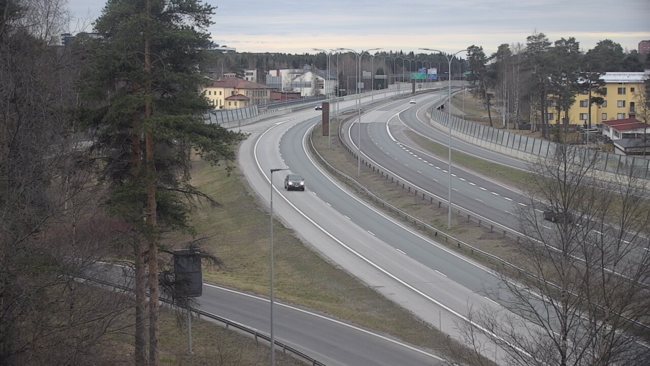 Weather Camera Image Väg 4 Uleåborg, Laanila, Oulu, Pohjois-Pohjanmaa