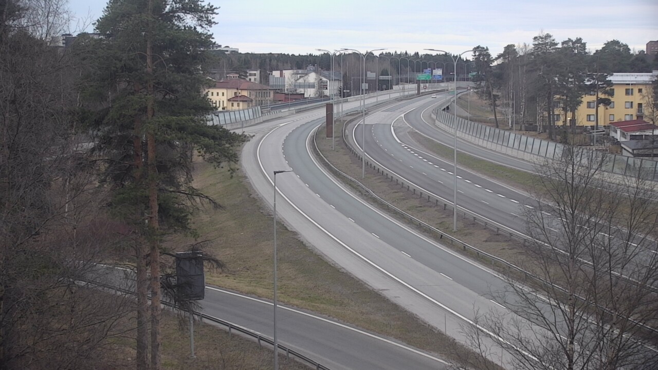 Weather Camera Image Väg 4 Uleåborg, Laanila, Oulu, Pohjois-Pohjanmaa