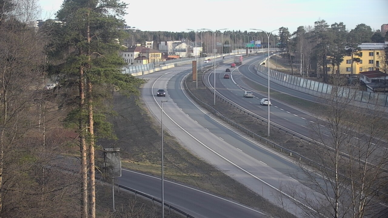 Weather Camera Image Road 4 Oulu, Laanila, Oulu, Pohjois-Pohjanmaa