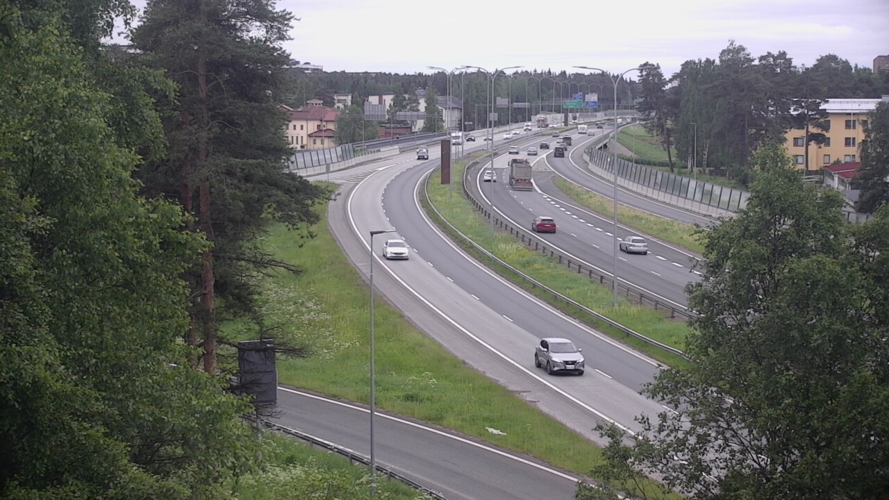 Weather Camera Image Väg 4 Uleåborg, Laanila, Oulu, Pohjois-Pohjanmaa