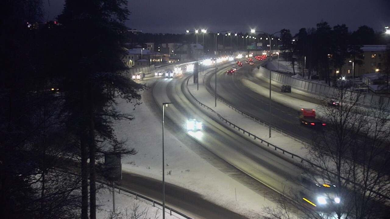 Weather Camera Image Väg 4 Uleåborg, Laanila, Oulu, Pohjois-Pohjanmaa