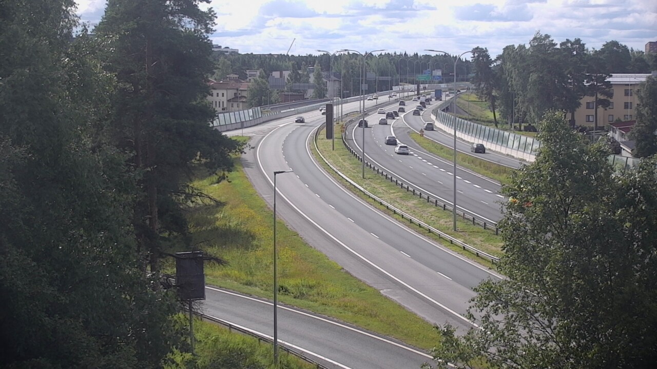 Weather Camera Image Väg 4 Uleåborg, Laanila, Oulu, Pohjois-Pohjanmaa