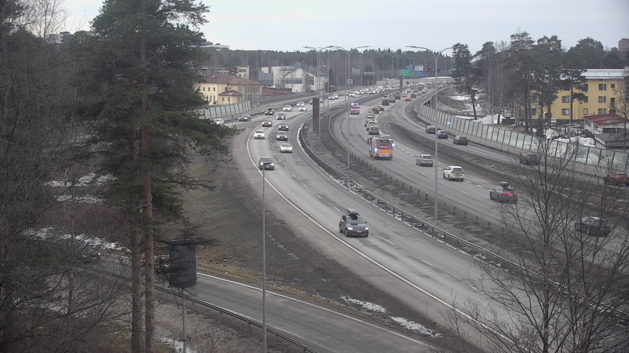 Weather Camera Image Road 4 Oulu, Laanila, Oulu, Pohjois-Pohjanmaa