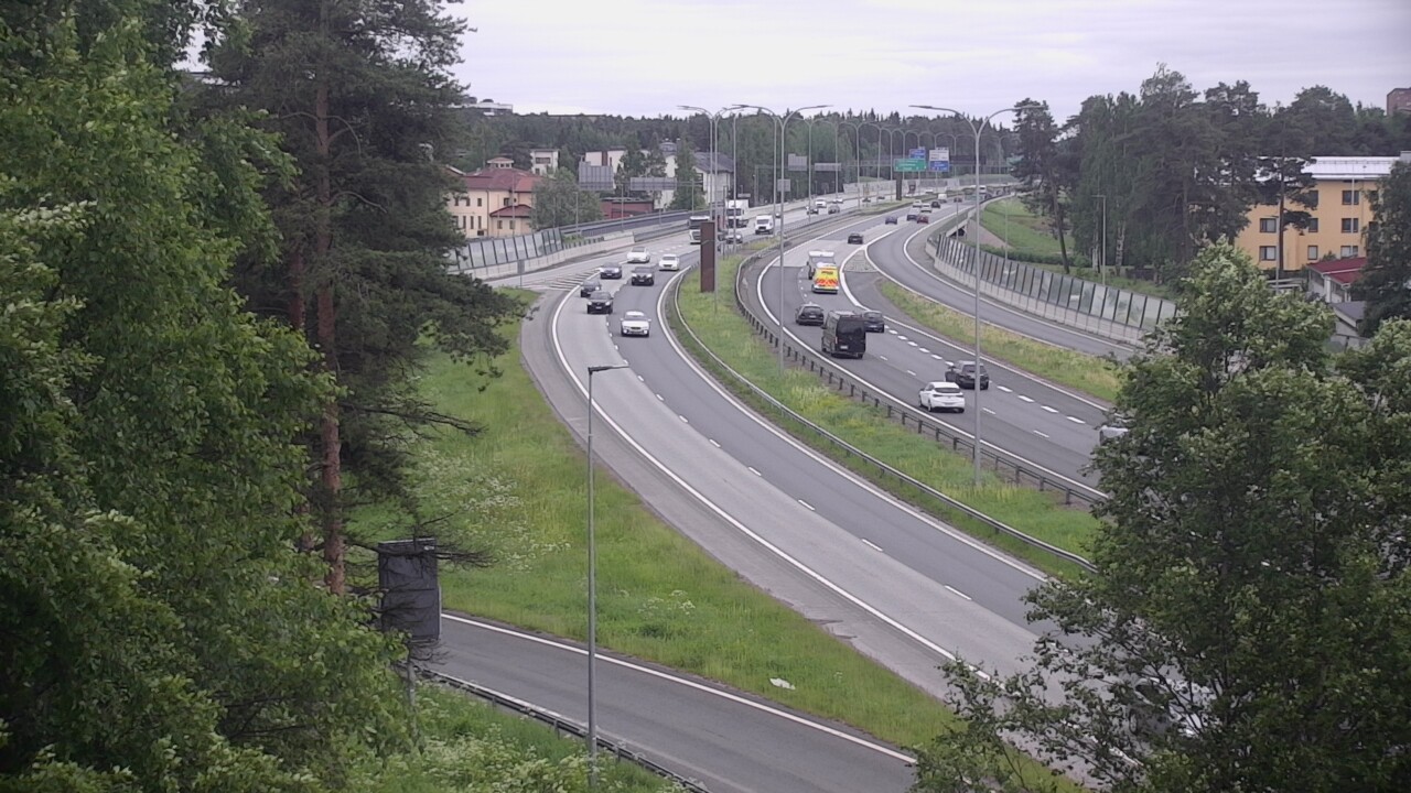 Weather Camera Image Väg 4 Uleåborg, Laanila, Oulu, Pohjois-Pohjanmaa