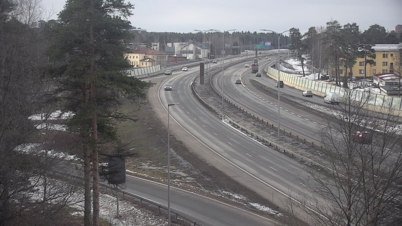 Weather Camera Image Road 4 Oulu, Laanila, Oulu, Pohjois-Pohjanmaa