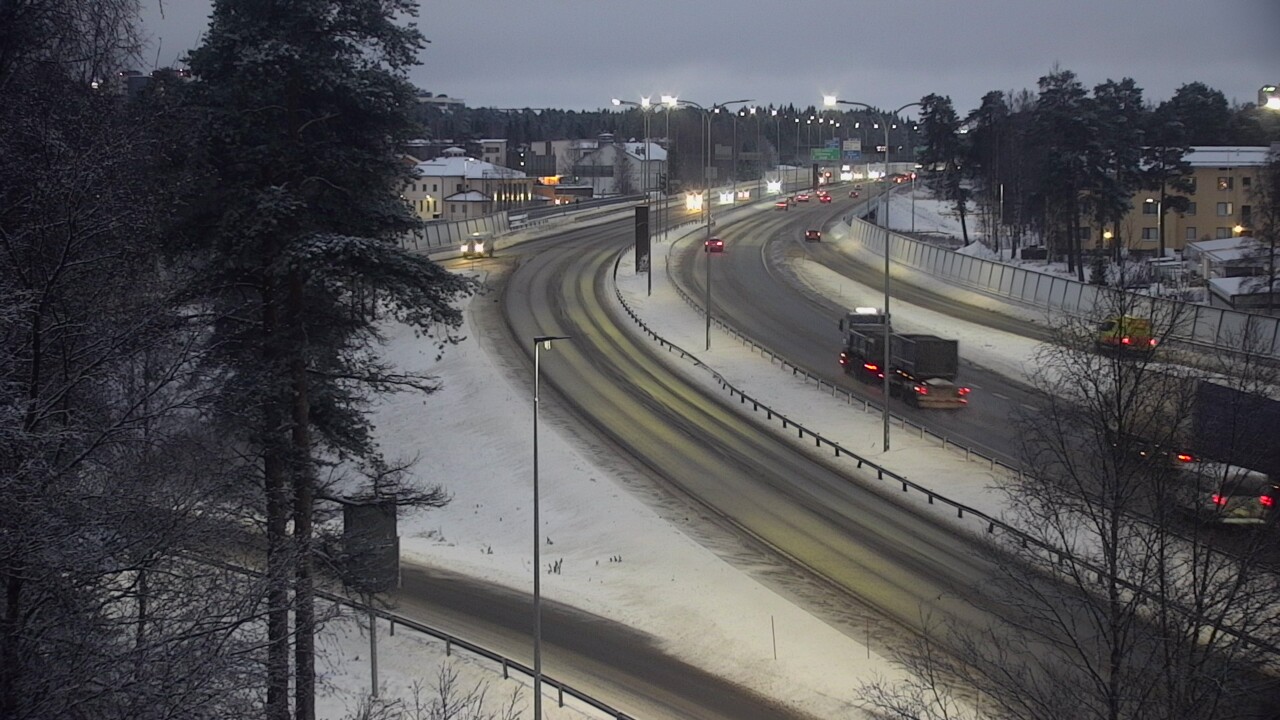Weather Camera Image Väg 4 Uleåborg, Laanila, Oulu, Pohjois-Pohjanmaa