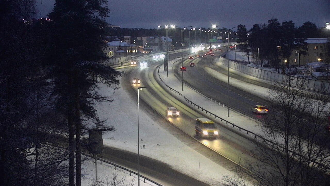 Weather Camera Image Väg 4 Uleåborg, Laanila, Oulu, Pohjois-Pohjanmaa