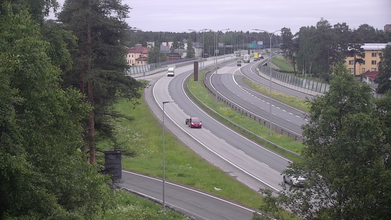 Weather Camera Image Road 4 Oulu, Laanila, Oulu, Pohjois-Pohjanmaa