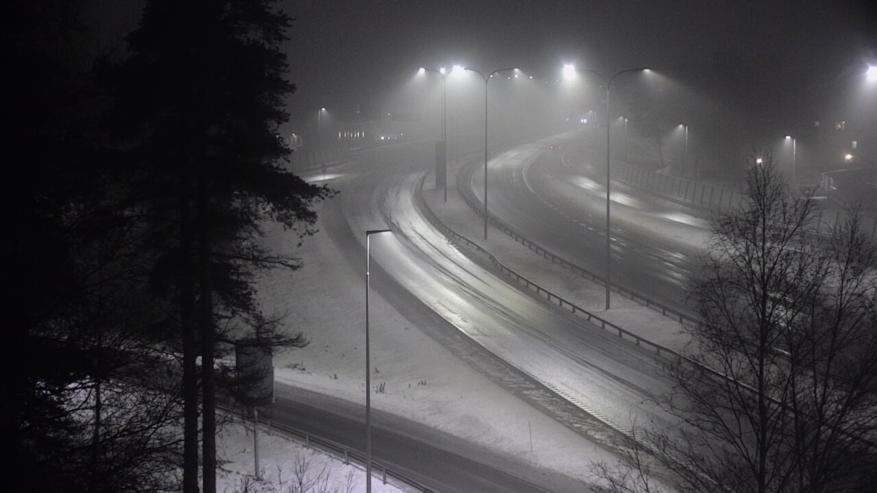 Weather Camera Image Väg 4 Uleåborg, Laanila, Oulu, Pohjois-Pohjanmaa