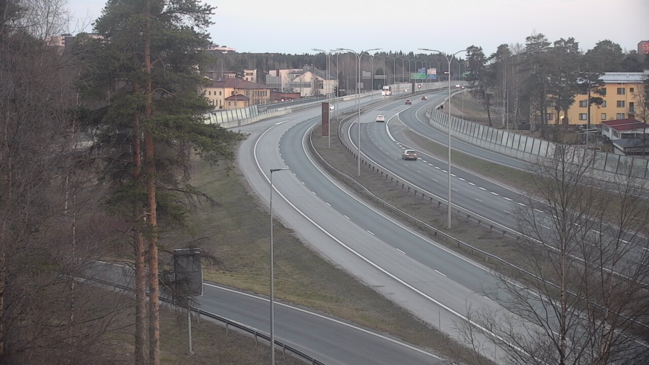 Weather Camera Image Road 4 Oulu, Laanila, Oulu, Pohjois-Pohjanmaa