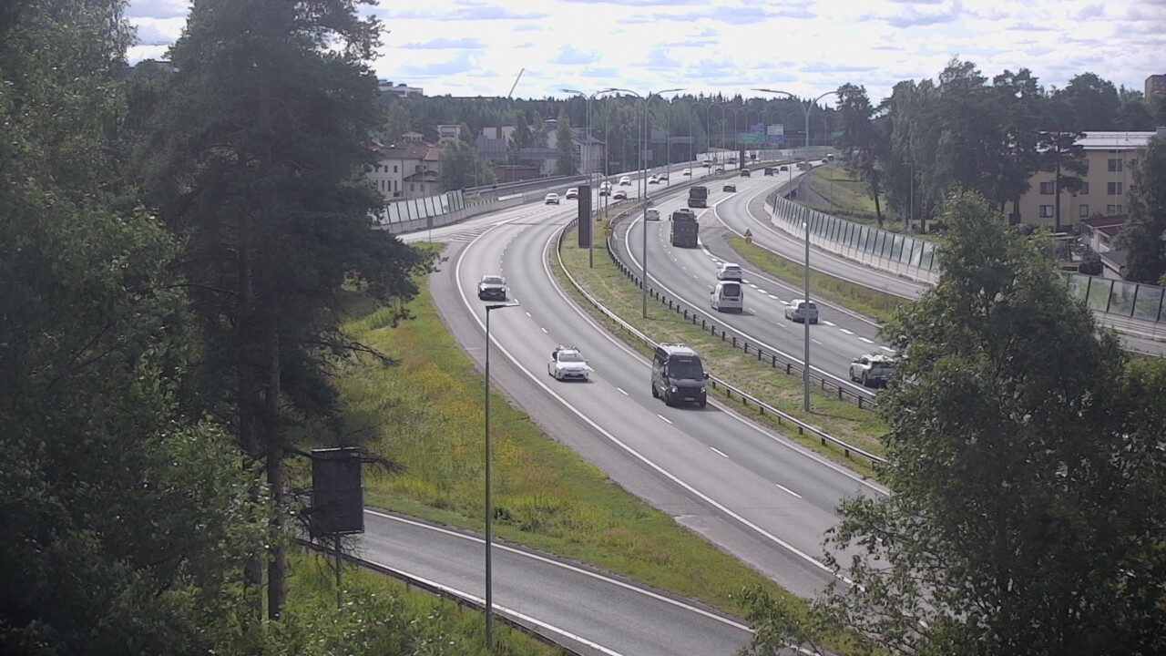 Weather Camera Image Väg 4 Uleåborg, Laanila, Oulu, Pohjois-Pohjanmaa