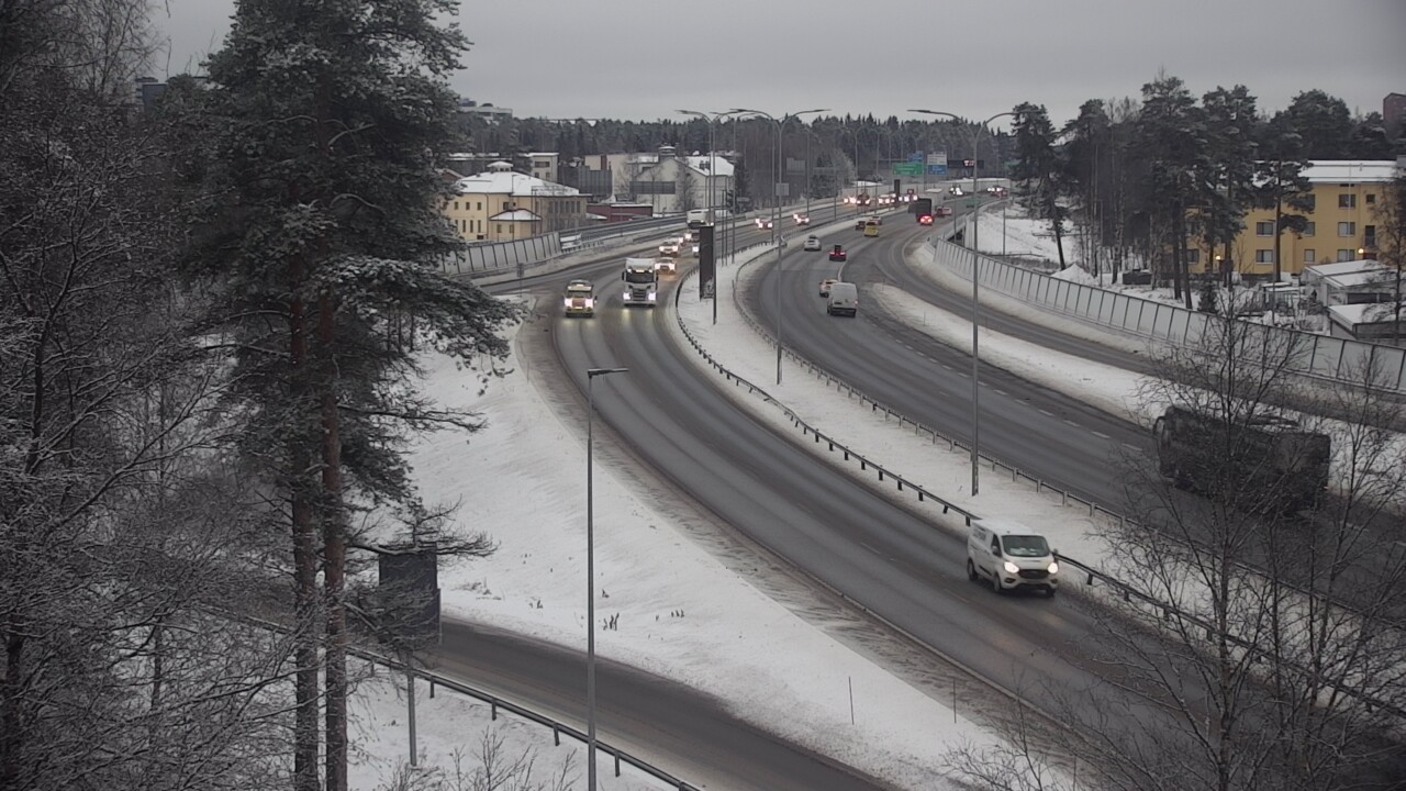 Weather Camera Image Väg 4 Uleåborg, Laanila, Oulu, Pohjois-Pohjanmaa