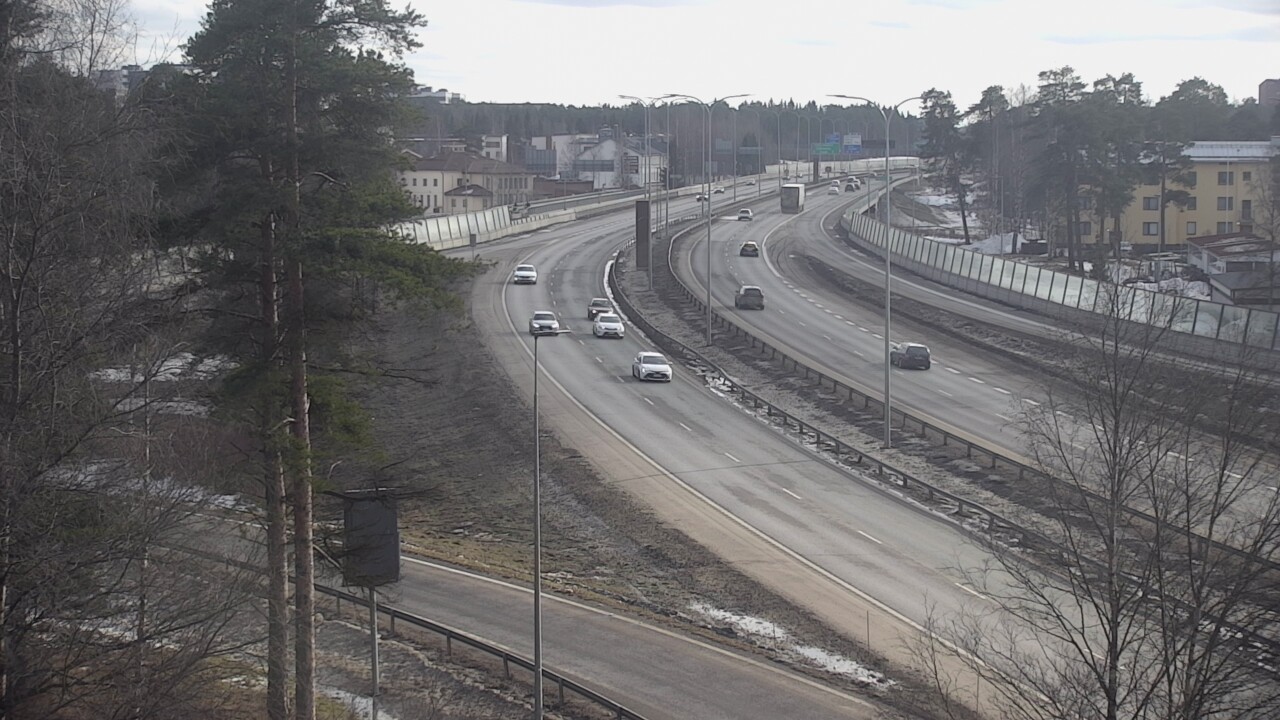 Weather Camera Image Väg 4 Uleåborg, Laanila, Oulu, Pohjois-Pohjanmaa