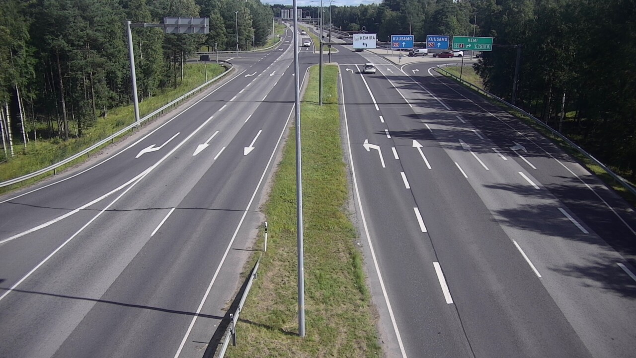 Kelikamerat Kuva Tie 4 Oulu, Laanila, Oulu, Pohjois-Pohjanmaa