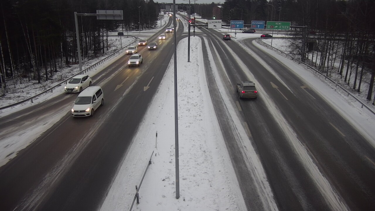 Kelikamerat Kuva Tie 4 Oulu, Laanila, Oulu, Pohjois-Pohjanmaa