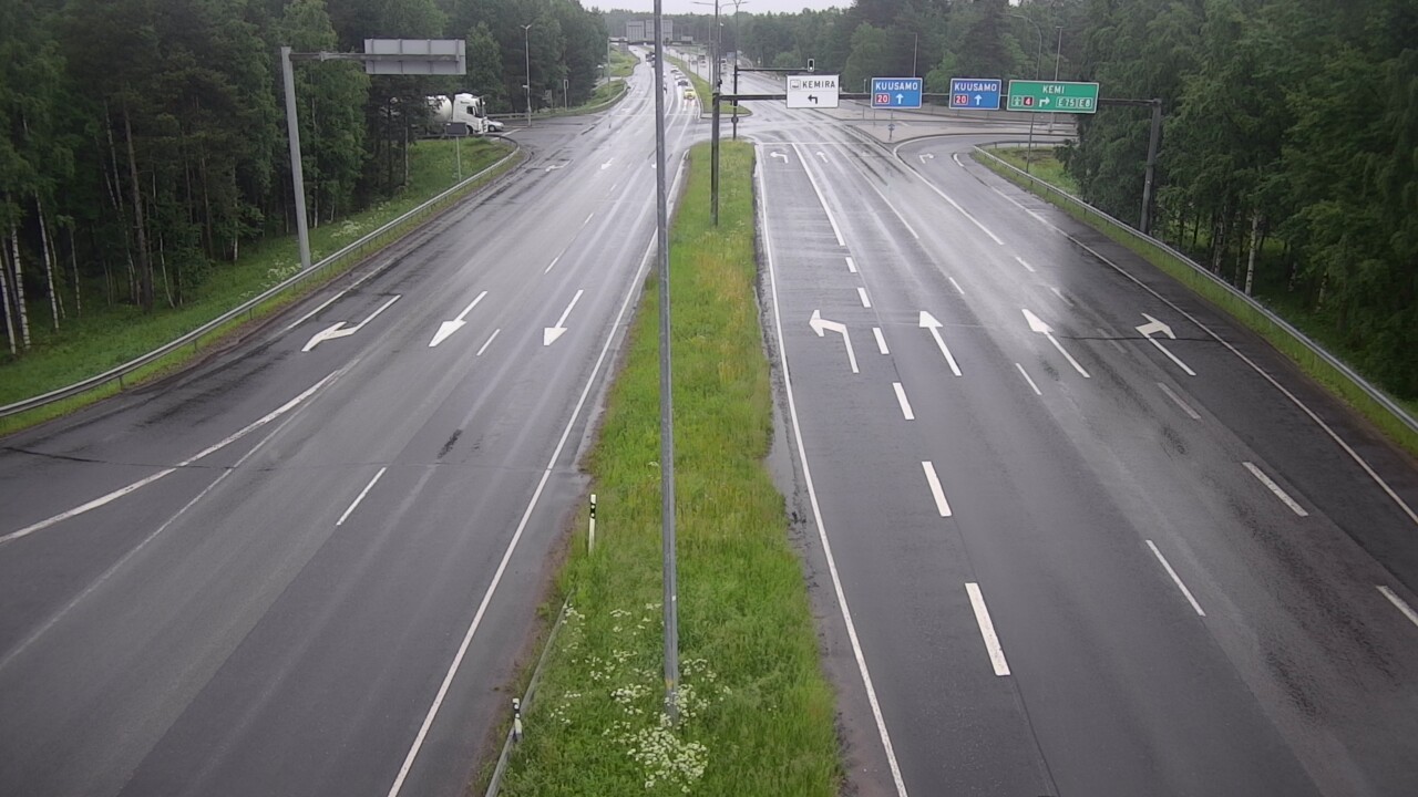 Kelikamerat Kuva Tie 4 Oulu, Laanila, Oulu, Pohjois-Pohjanmaa