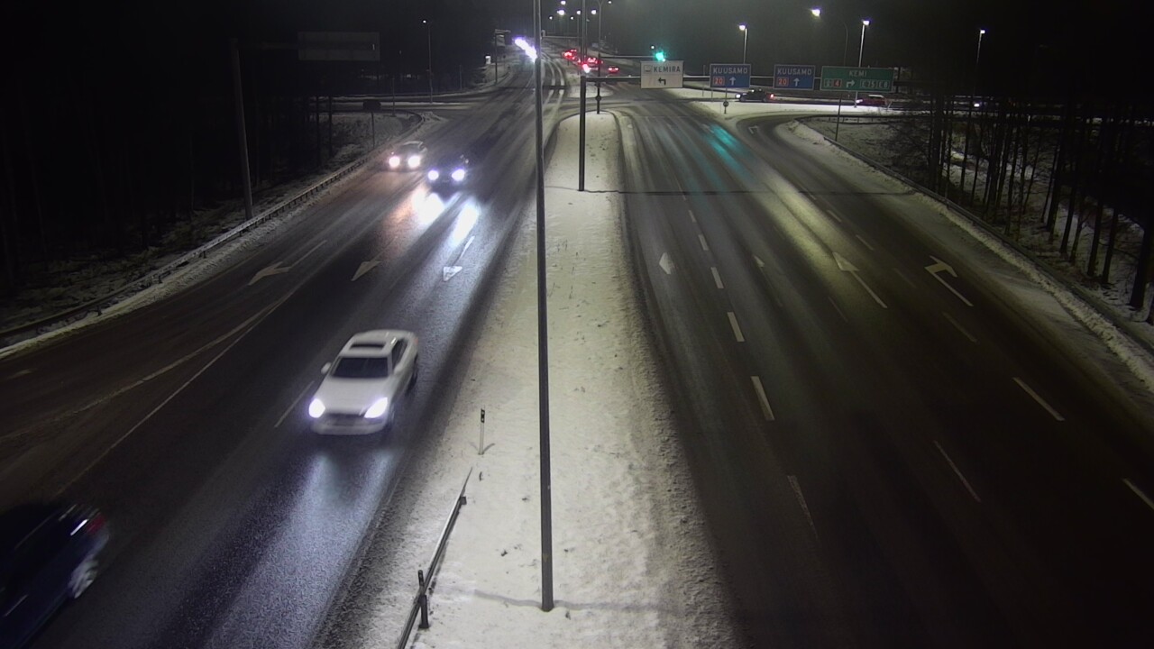 Weather Camera Image Road 4 Oulu, Laanila, Oulu, Pohjois-Pohjanmaa