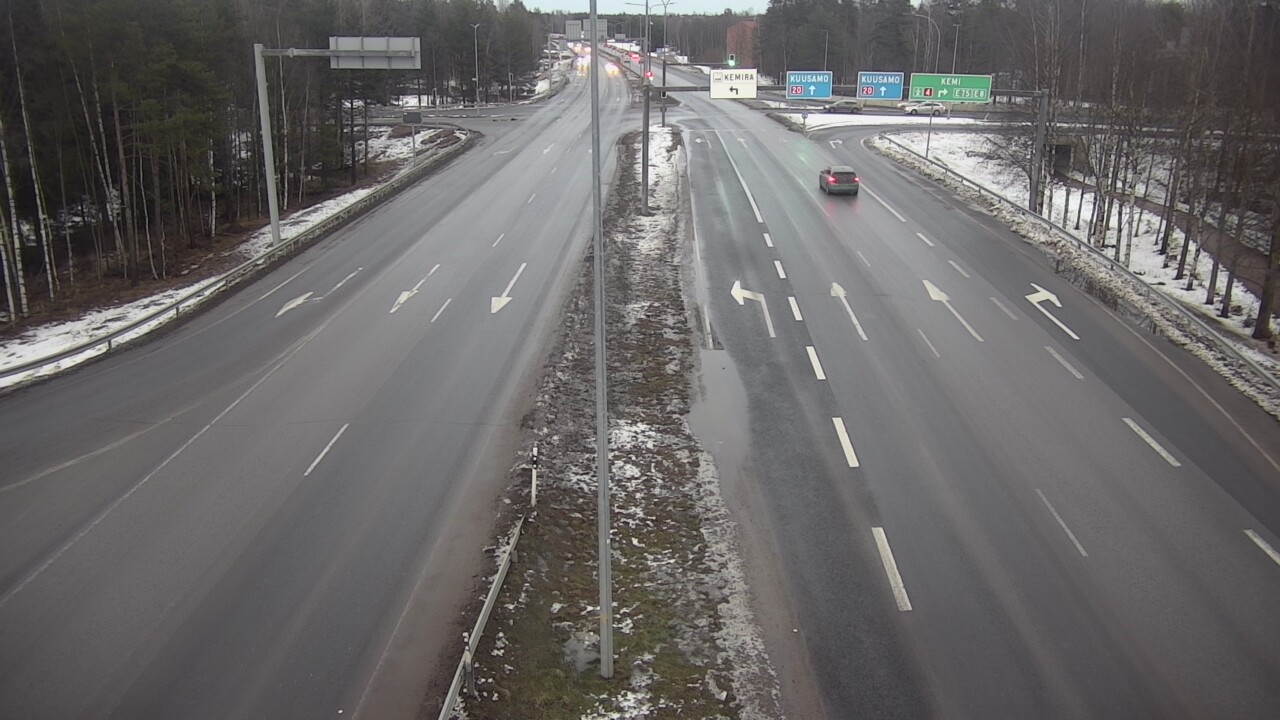 Kelikamerat Kuva Tie 4 Oulu, Laanila, Oulu, Pohjois-Pohjanmaa