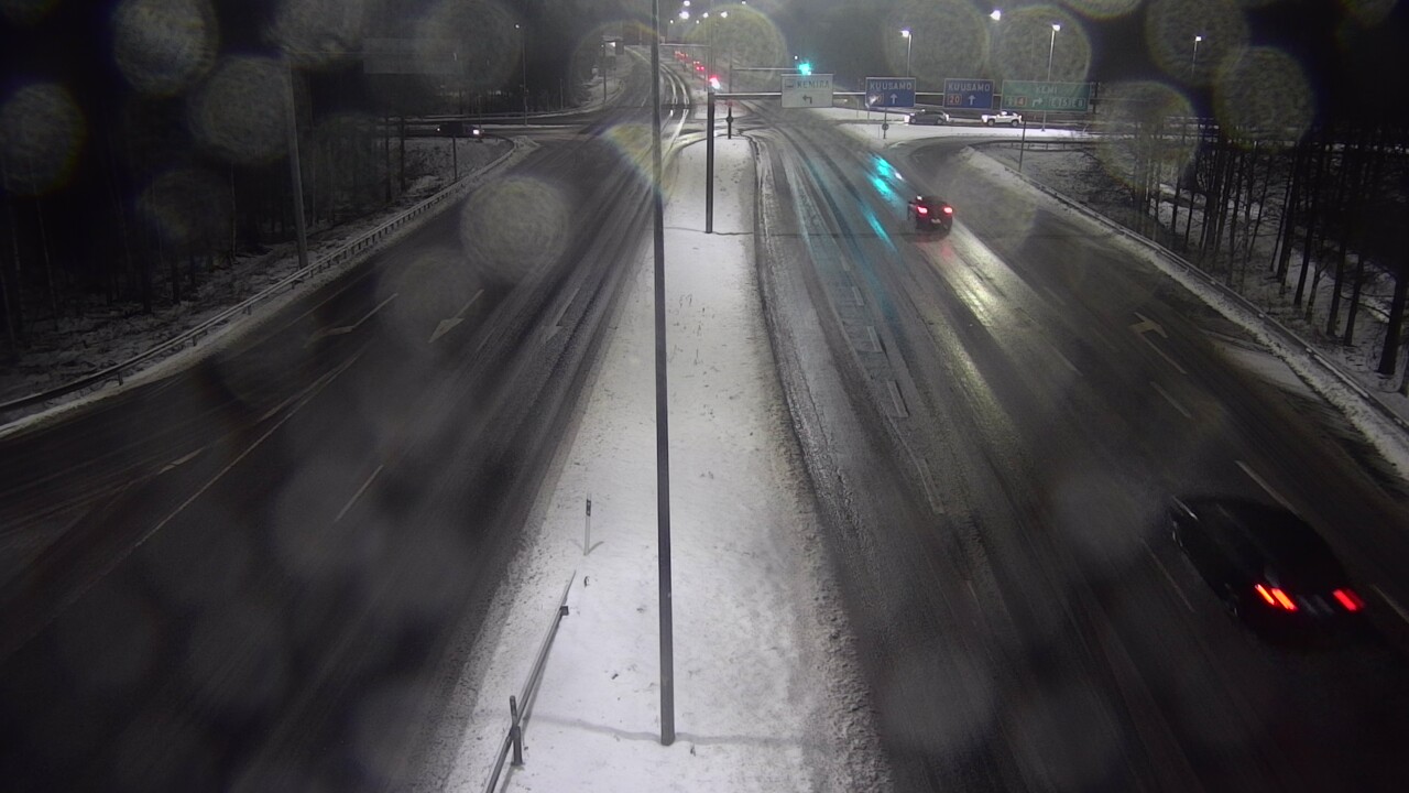 Weather Camera Image Väg 4 Uleåborg, Laanila, Oulu, Pohjois-Pohjanmaa