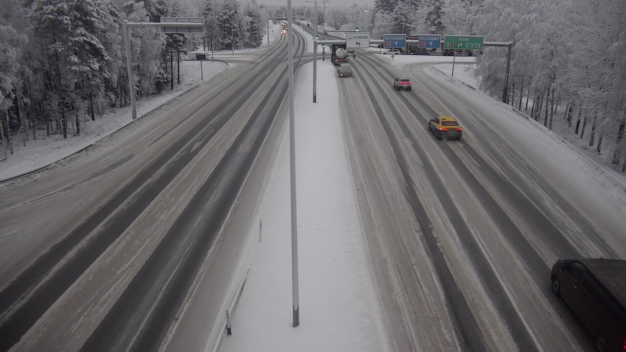 Kelikamerat Kuva Tie 4 Oulu, Laanila, Oulu, Pohjois-Pohjanmaa