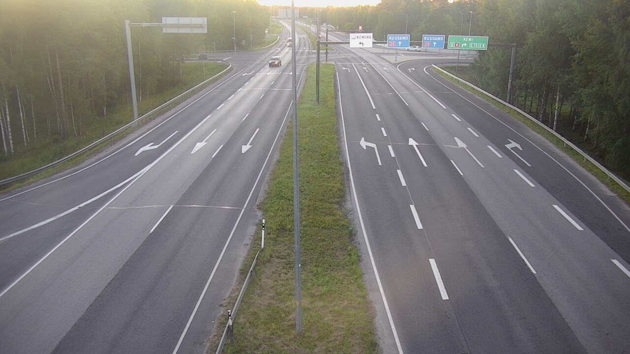 Kelikamerat Kuva Tie 4 Oulu, Laanila, Oulu, Pohjois-Pohjanmaa