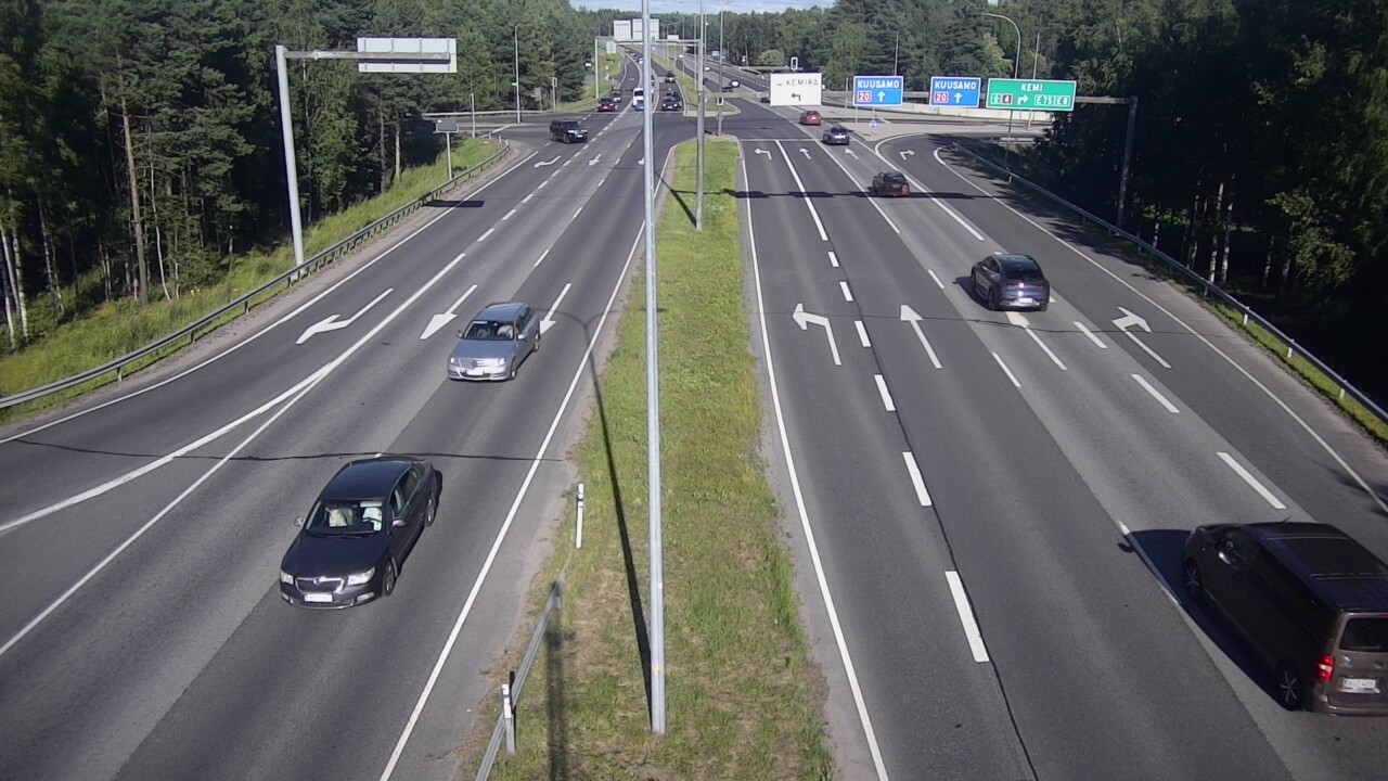 Kelikamerat Kuva Tie 4 Oulu, Laanila, Oulu, Pohjois-Pohjanmaa