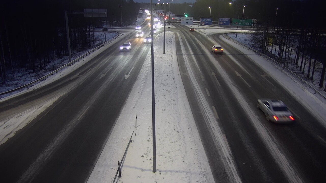 Kelikamerat Kuva Tie 4 Oulu, Laanila, Oulu, Pohjois-Pohjanmaa