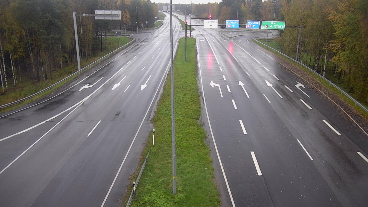 Weather Camera Image Road 4 Oulu, Laanila, Oulu, Pohjois-Pohjanmaa