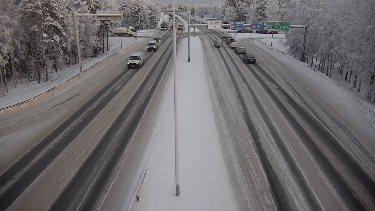 Kelikamerat Kuva Tie 4 Oulu, Laanila, Oulu, Pohjois-Pohjanmaa