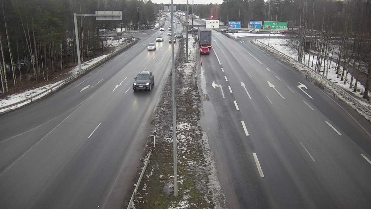 Kelikamerat Kuva Tie 4 Oulu, Laanila, Oulu, Pohjois-Pohjanmaa