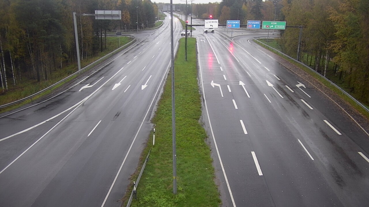 Weather Camera Image Road 4 Oulu, Laanila, Oulu, Pohjois-Pohjanmaa