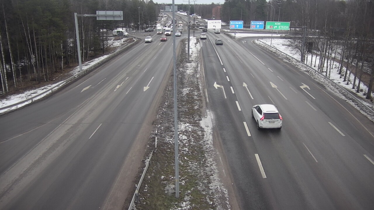 Kelikamerat Kuva Tie 4 Oulu, Laanila, Oulu, Pohjois-Pohjanmaa